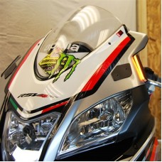 New Rage Cycles (NRC) Aprilia RSV4 RR / RF Front Turn signal Kit & Mirror Block offs (15-20)